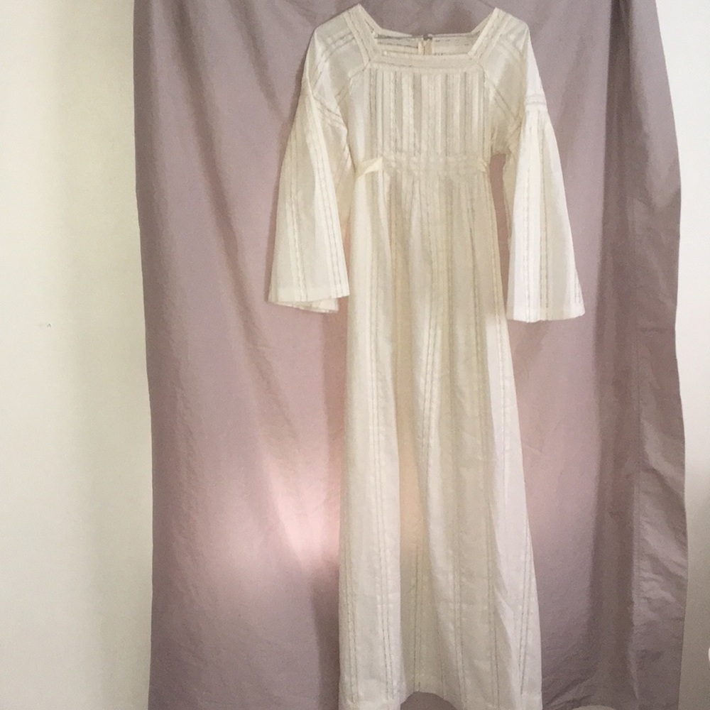 Dior - Vintage White Maxi Dress